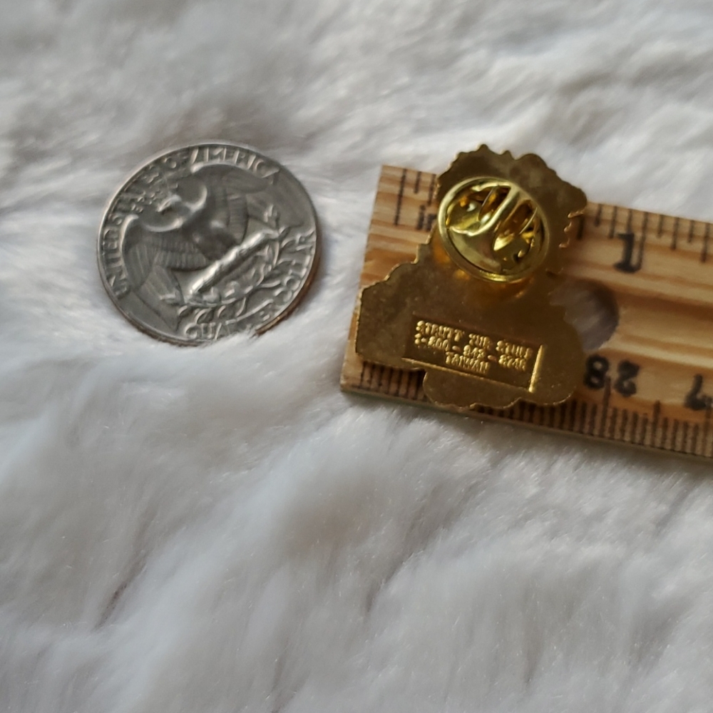 AMERICAN AIRLINES Legacy logo Autumn pumpkin seasonal Holiday pin Thanksgiving - Picture 2 of 5